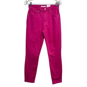 Lucky Brand Womens Jeans Bridgette High Rise Skinny Stretch 5‎ Pocket Pink Sz 27